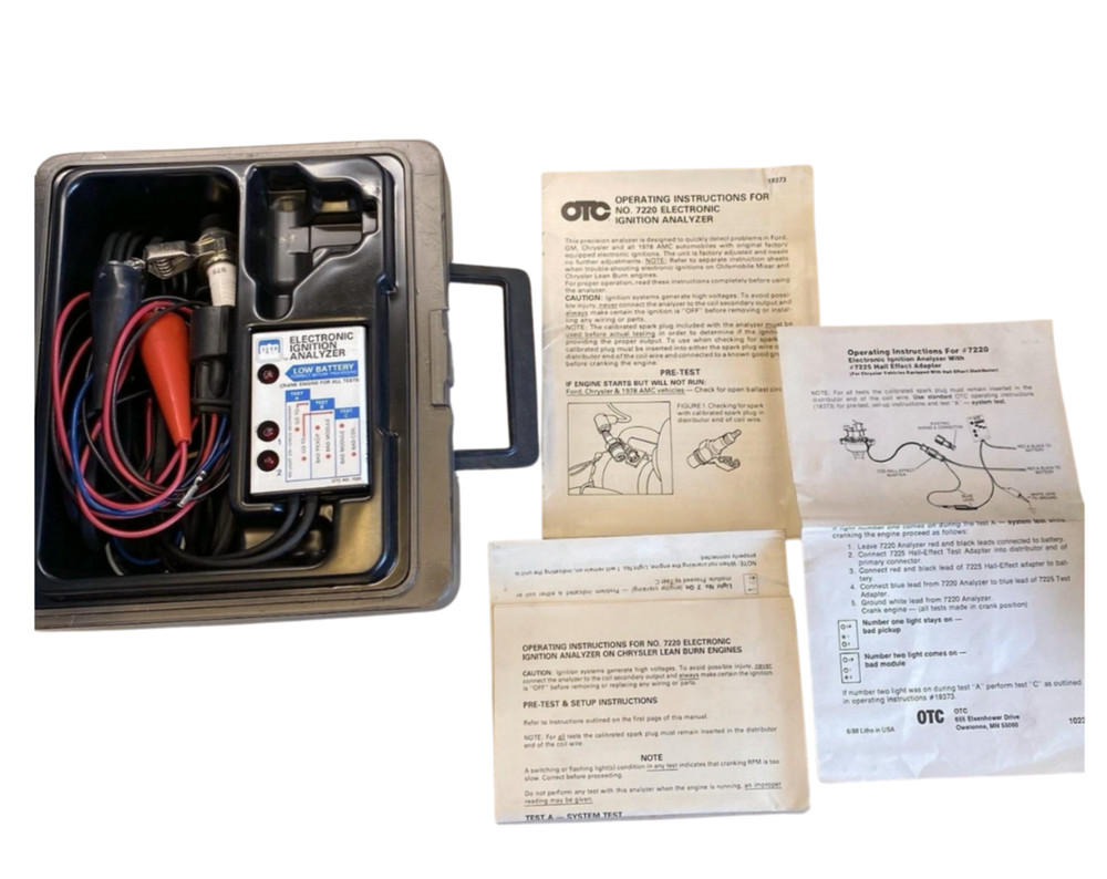 OTC OWATONNA Electric Ignition Analyzer 7220-K