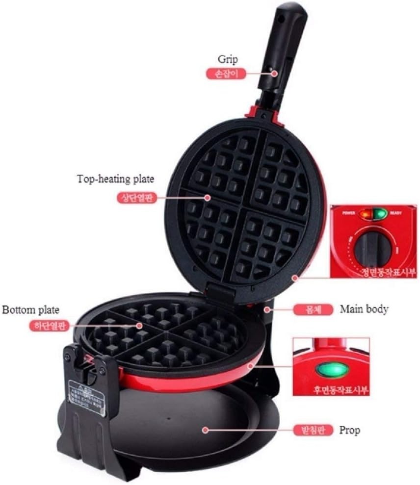 EUPA Waffle Maker Machine Belgian Cake Bread 180 rotating 220V(voltage) 900W
