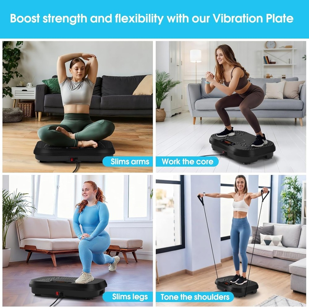 Vibration Plate for Lymphatic Drainage - 450 Lbs Capacity