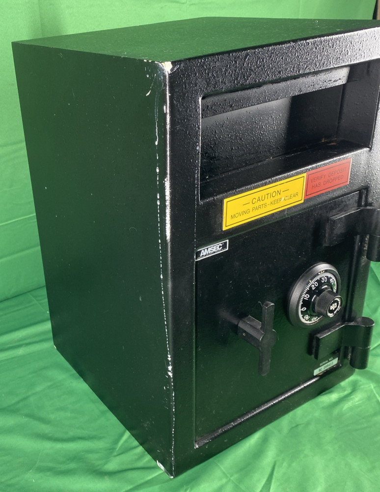 Amsec Front Loading Depository Drop Safe American Security Products Co