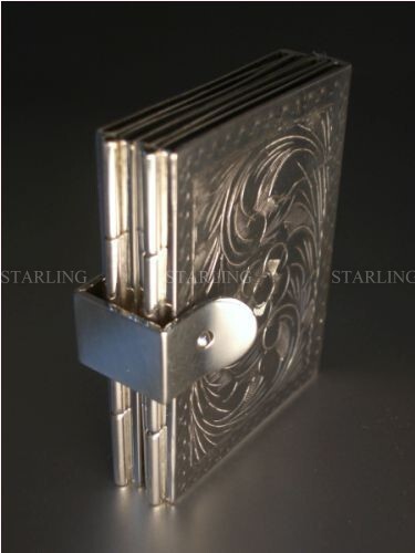 Travel Frame - Folding Frame - Bag Frame - 925 Sterling Silver (V)