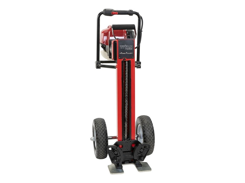 Titan Post and Stake Puller w/ Honda Engine - Up to 3 1/2" Posts