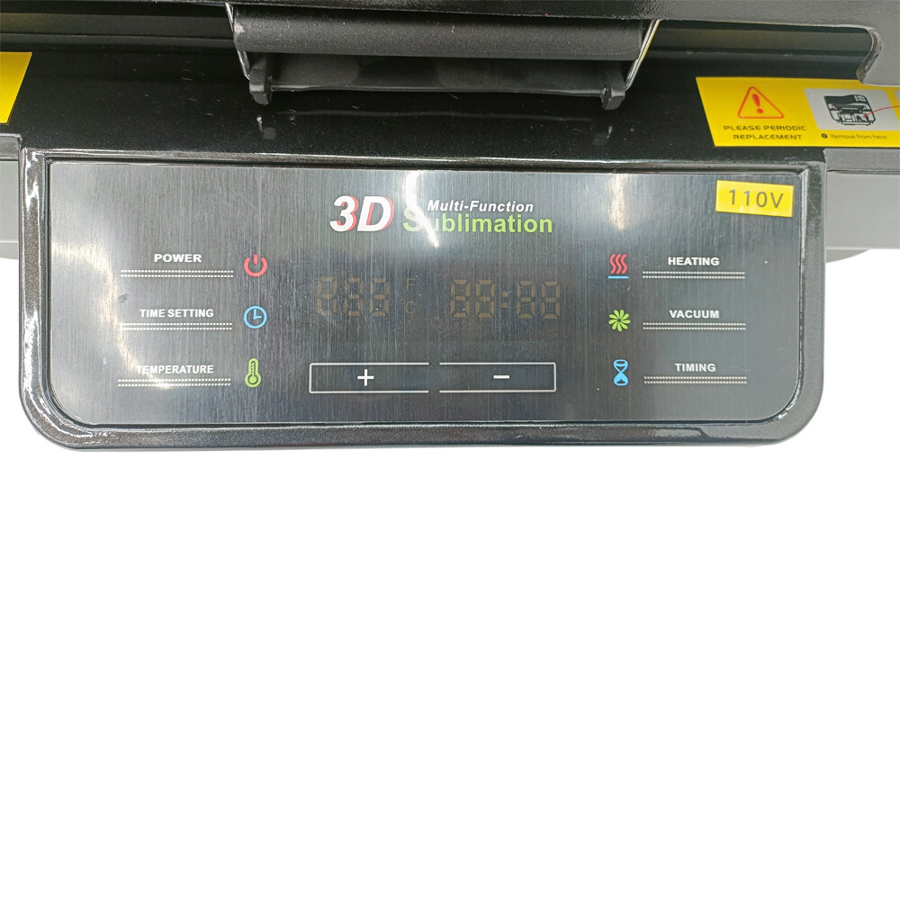 Heat Press Multi-Function 3D Sublimation Machine 2800W 3D Vacuum Sublimation Set