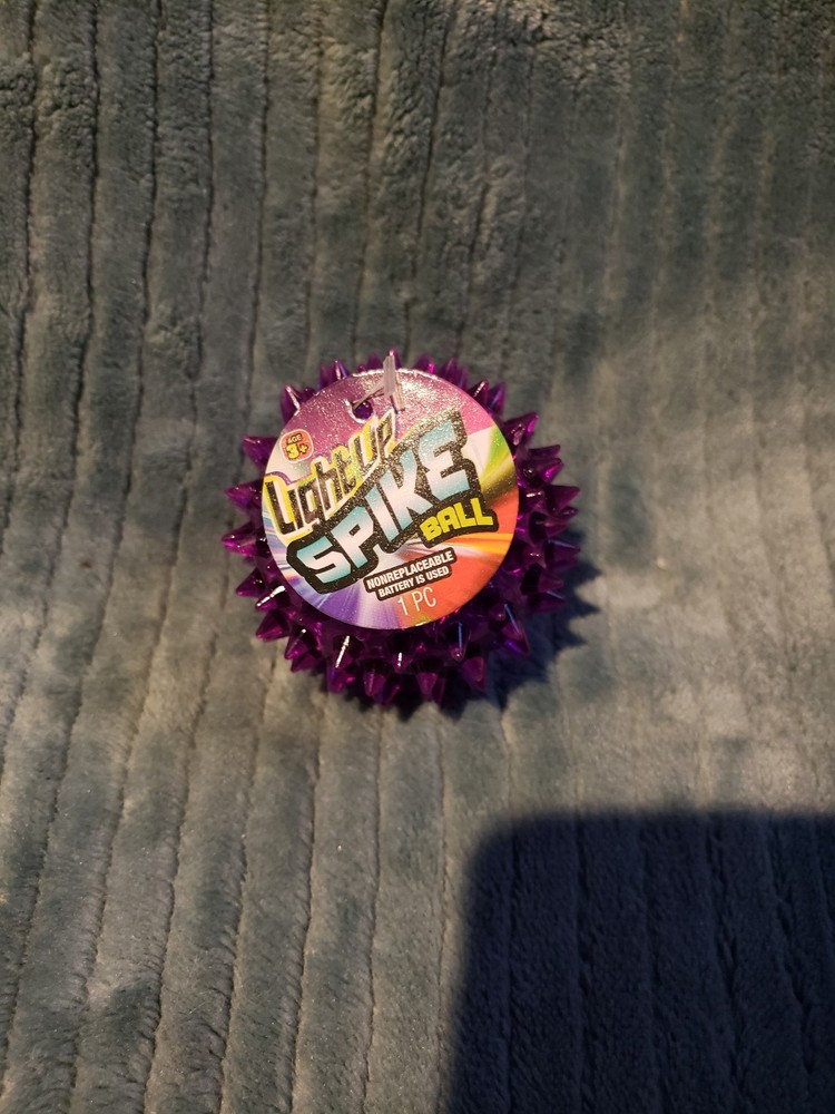 LIGHTUP Purple SPIKE BALL by Ja Ru