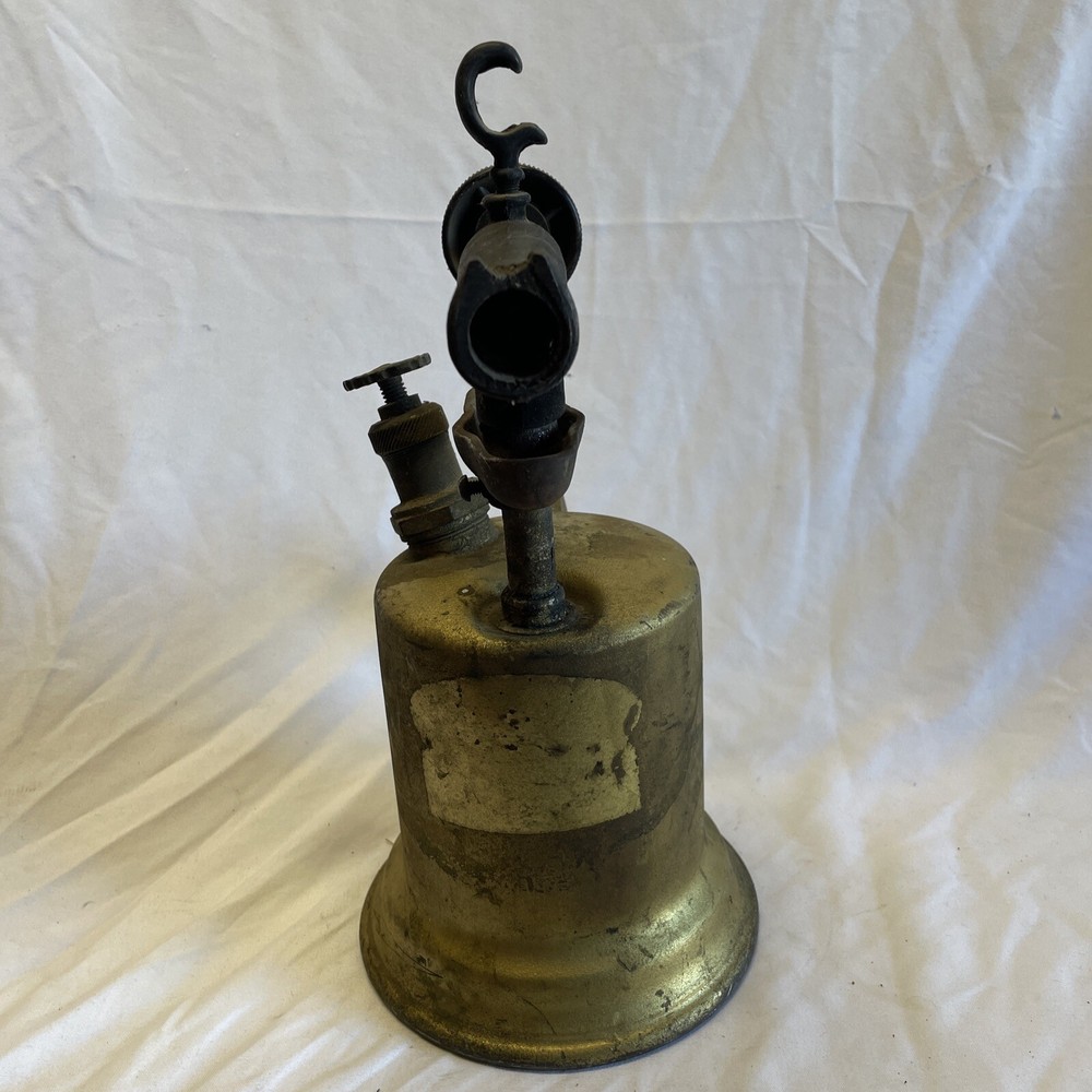 Vintage Brass Blow Torch Untested