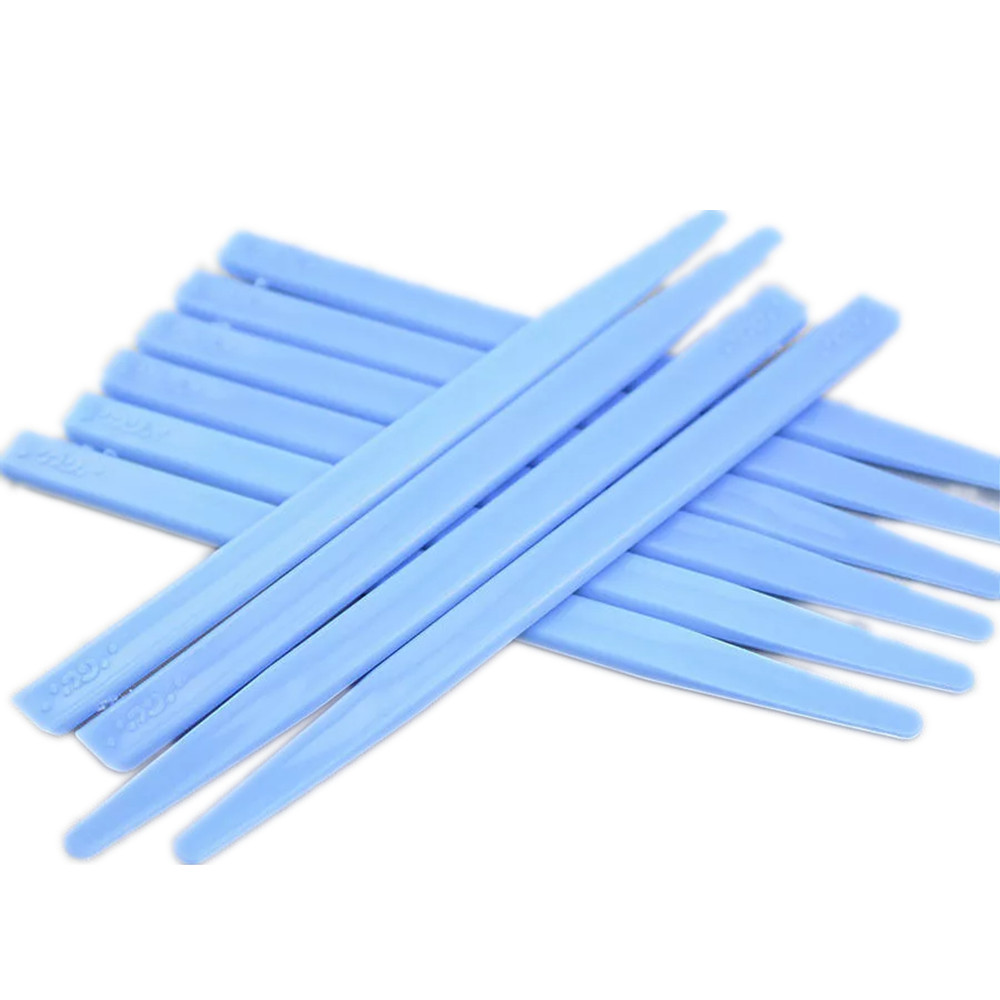 10 Pcs Dental Plastic Mixing Spatula Assorted Clinic Cement Impression Scraper