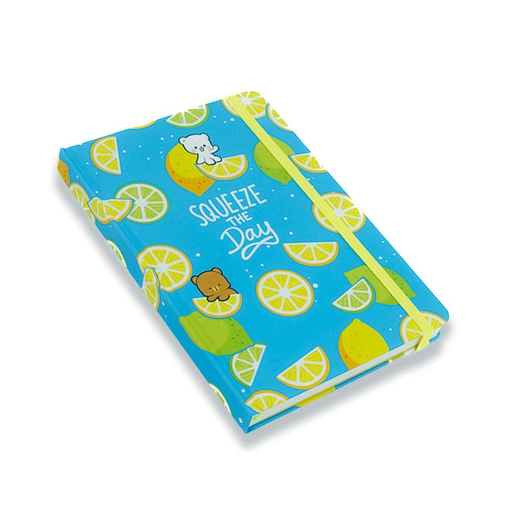 Milk Mocha Bear: Squeeze the Day - Dot Grid Notebook