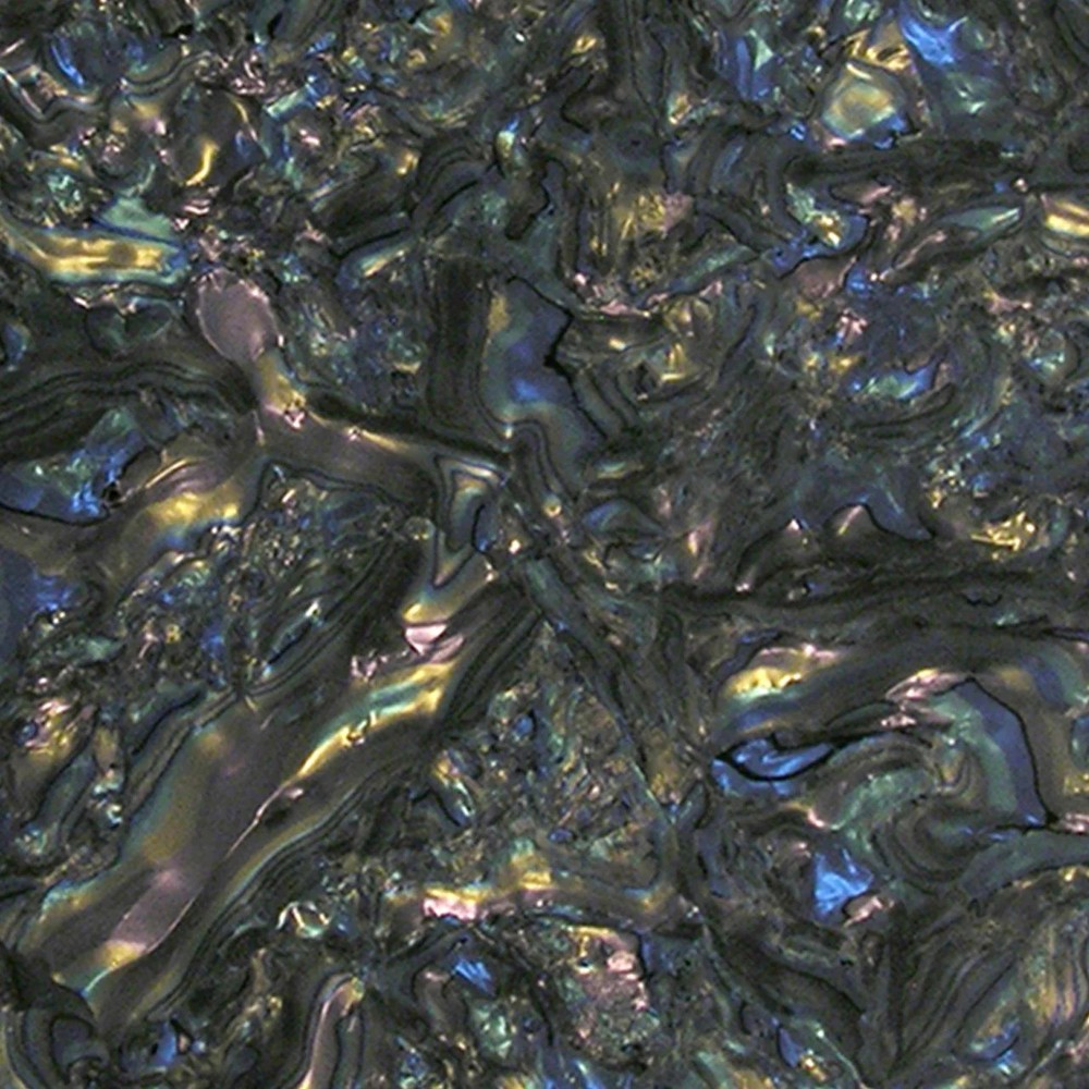 Pickguard Material Blank Black Abalone