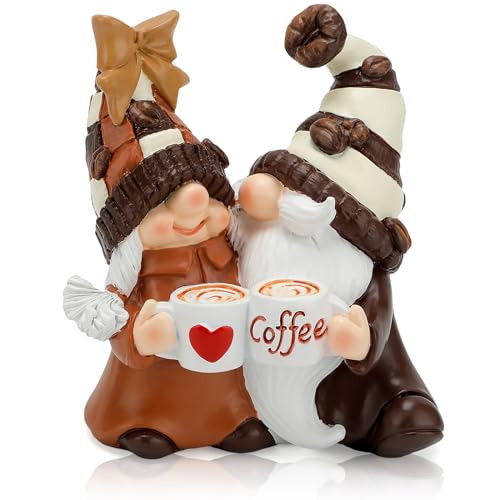 Coffee Gnomes Coffee Bar Decor Accessories Spring Summer Gnome Decorations