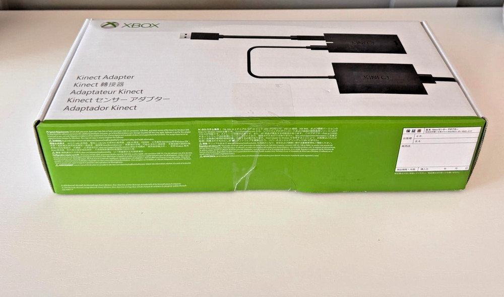 Xbox Kinect Sensor Used Excellent Condition Original Box Xbox Motion Camera