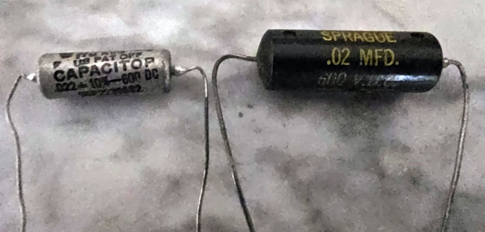 Four guitar Tone Caps .02uf/.033 Capacitors