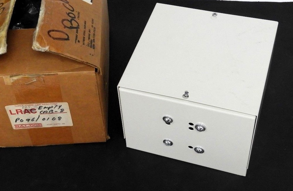 NIB BALDOR THREE PHASE LINE REACTOR LR ENCLOSURE