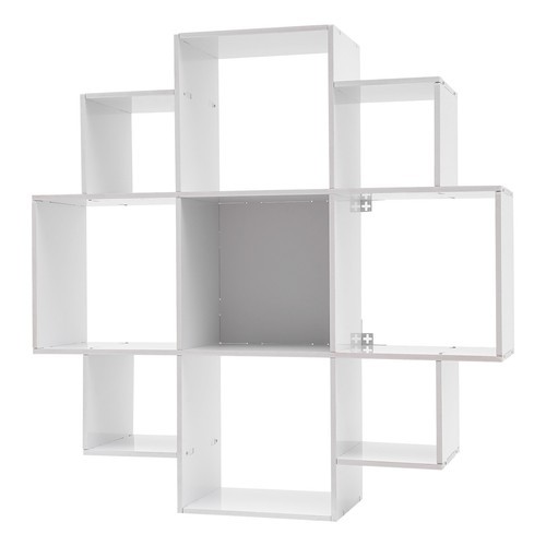 Wall Mounted Display Bookcase Book Shelf Home Decor Storage Rack Shelving Unit