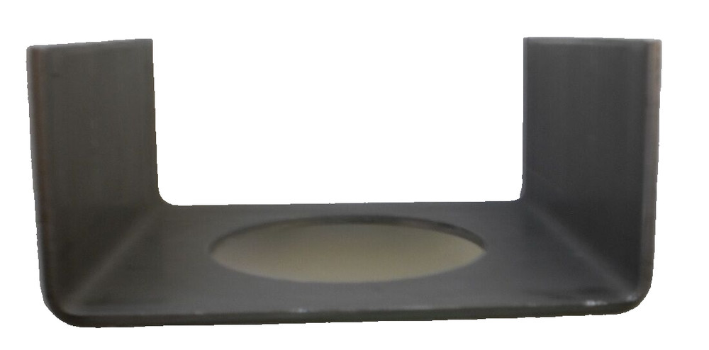 Custom Weld On Bracket Mount with 2" Round Sealed Amber LED Reflective Light