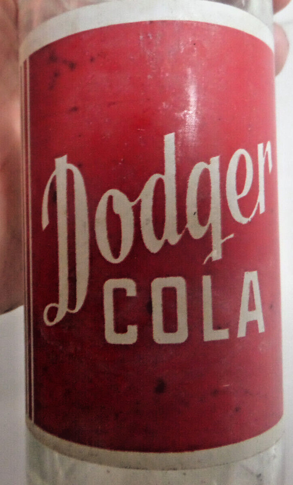 Dodger Cola bottle antique EMPTY