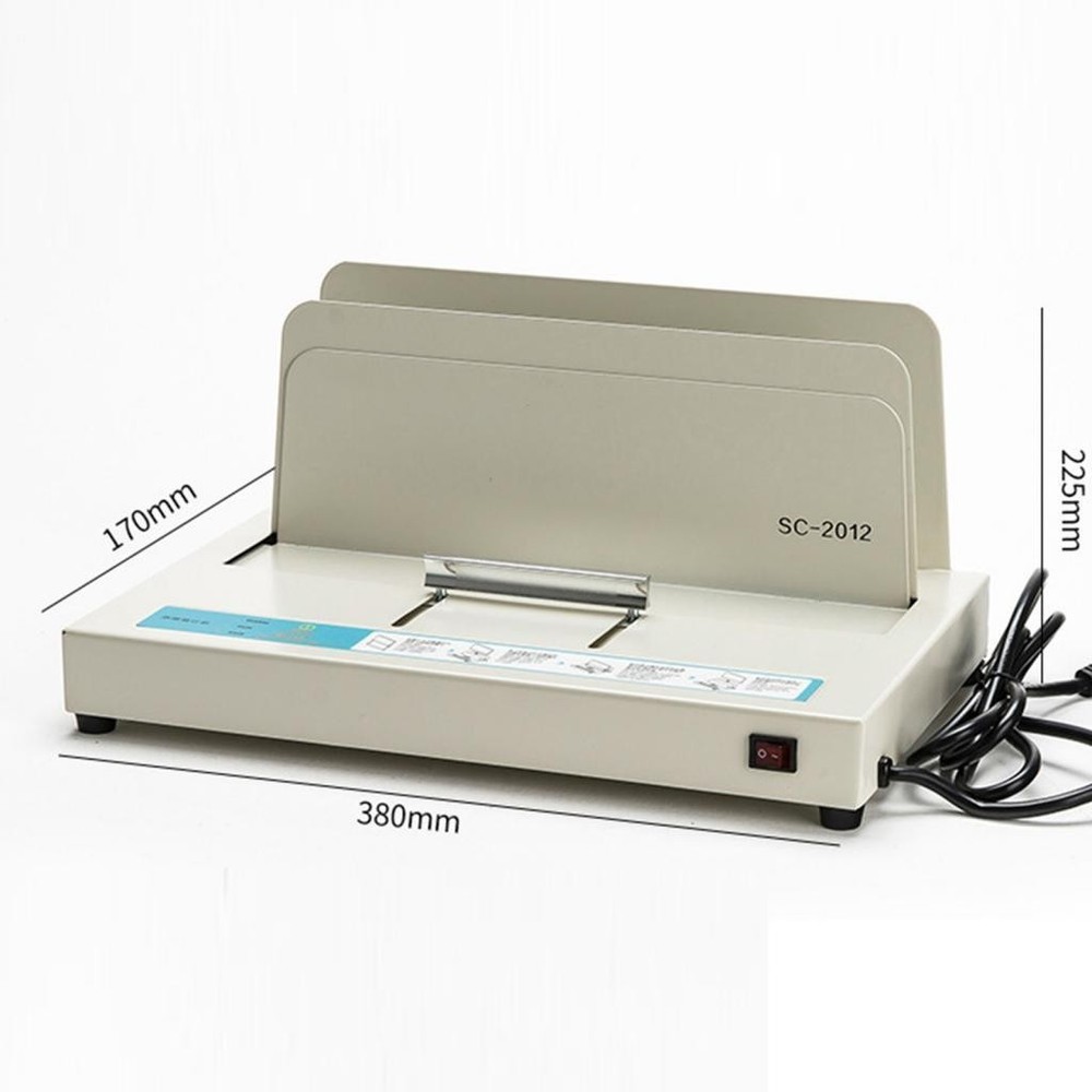 Hot Melt Binding Machine US Adapter Heat Binder for Office