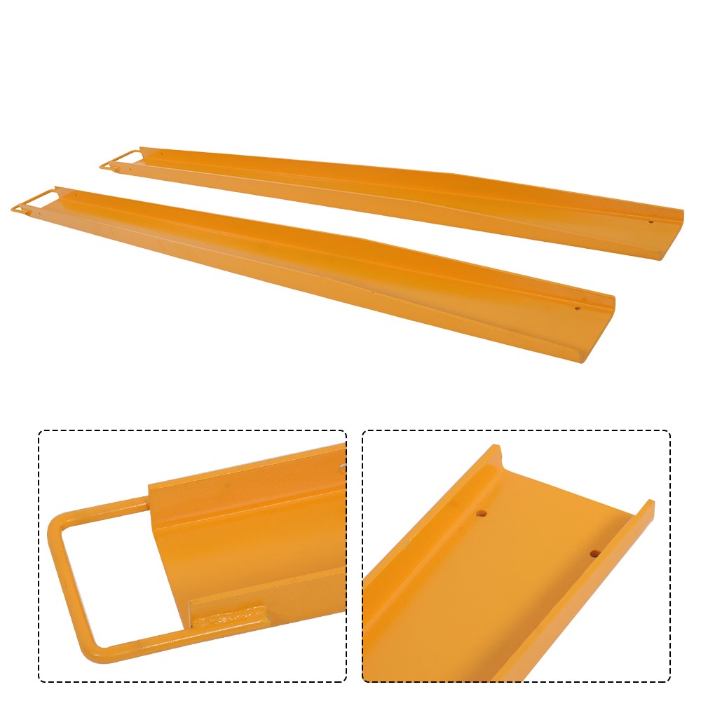 Forklift Extensions 72 inch Fork Extensions 4.5 inch Width Heavy Duty Steel