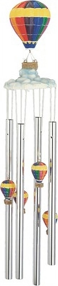 Air Balloon Round Top Wind Chime 23" Long