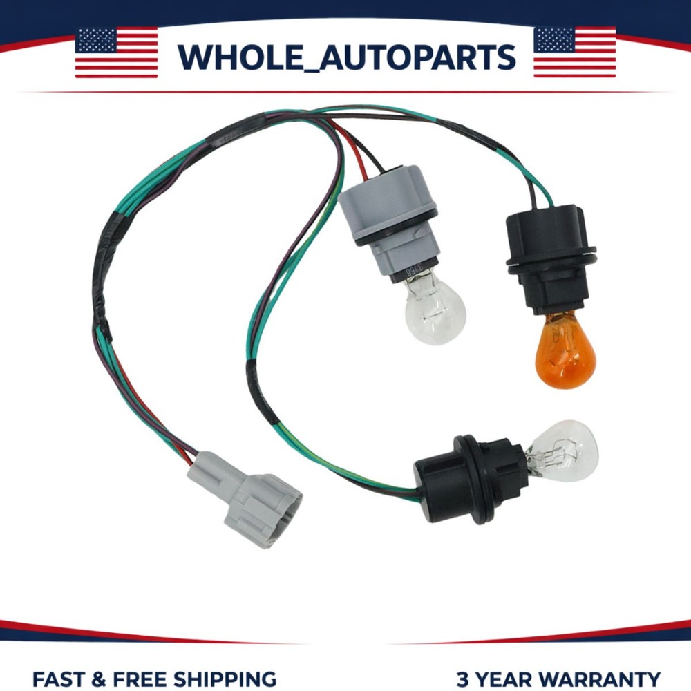 Rear Tail Lamp Light Socket Harness For Nissan Frontier 1998-2002
