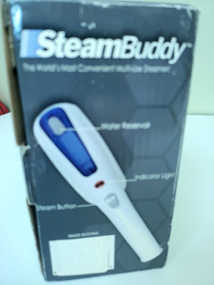 Steam Buddy Convenient Multi-Use Steamer Use on All Fabrics