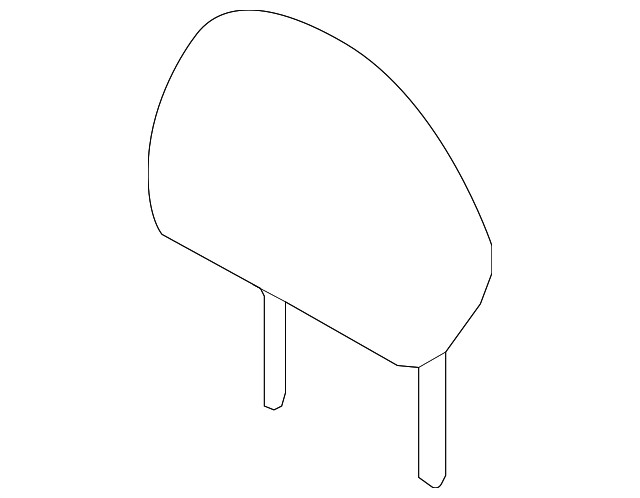 Genuine Nissan Headrest 86400-4BA1A
