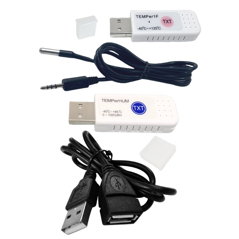 USB Temperature Data Logger Temperature Recorders with Email Alarm for Computer