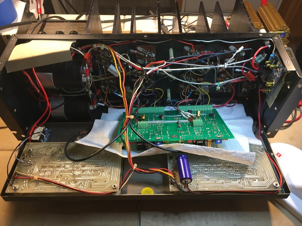 Phase Linear 400 Series 2, White Oak Drive Board, Fully Complimentary Outputs