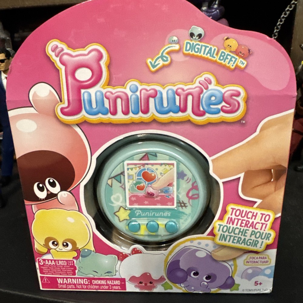 Punirunes Interactive Digital Toy - 55 Squishy Characters, Touch Screen, NIH