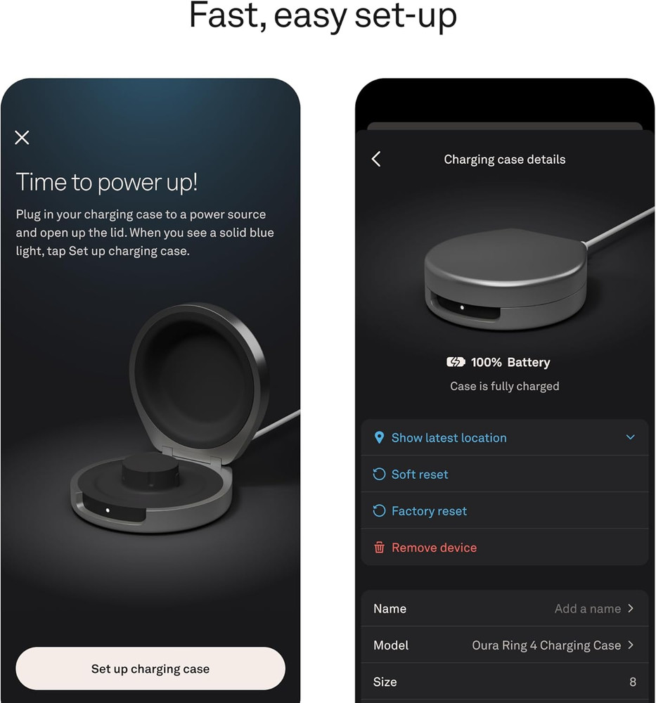 Ring 4 Charging Case - Size 10 - up to 5 Ring Charges