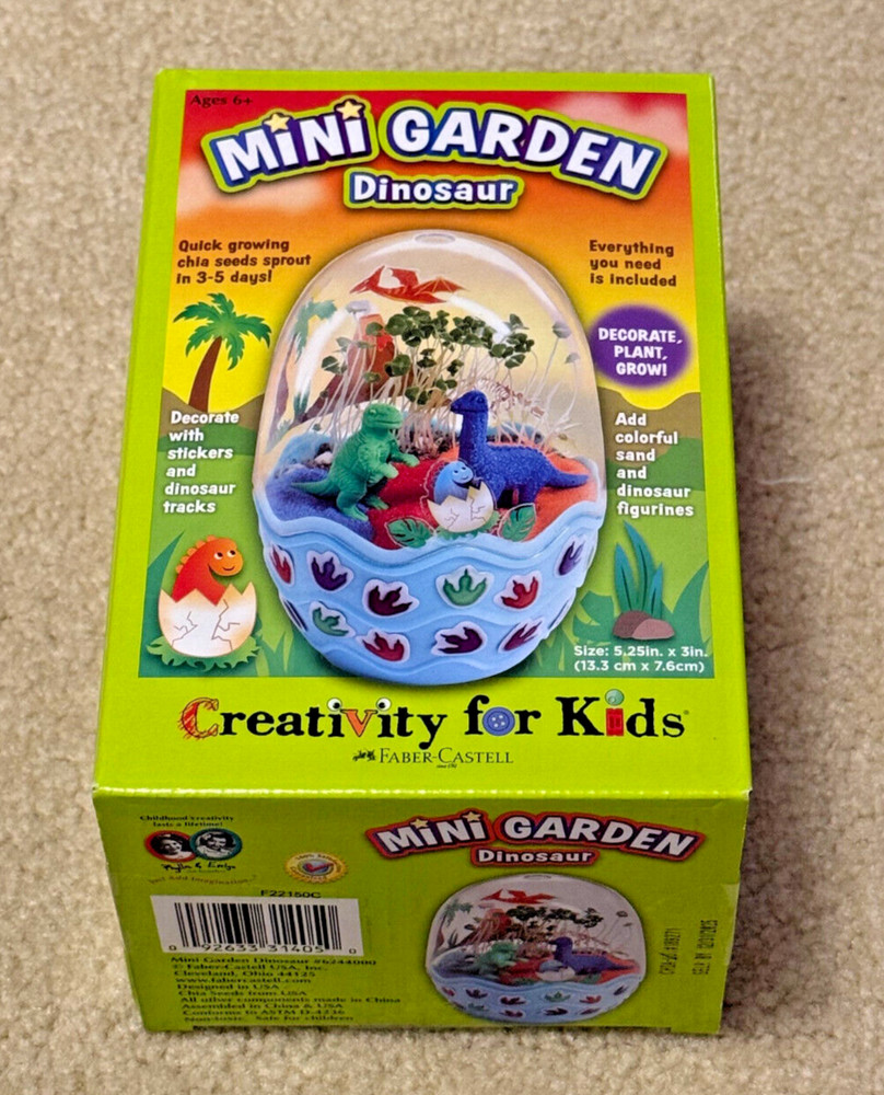 NWT - Creativity for Kids - Mini Garden Dinosaur