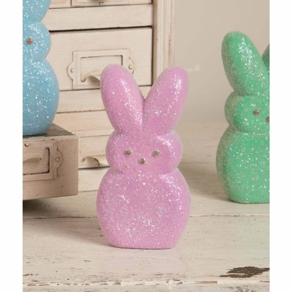 Bethany Lowe Easter 6" Marshmallow Pastel Peep Figurines 6 Colors