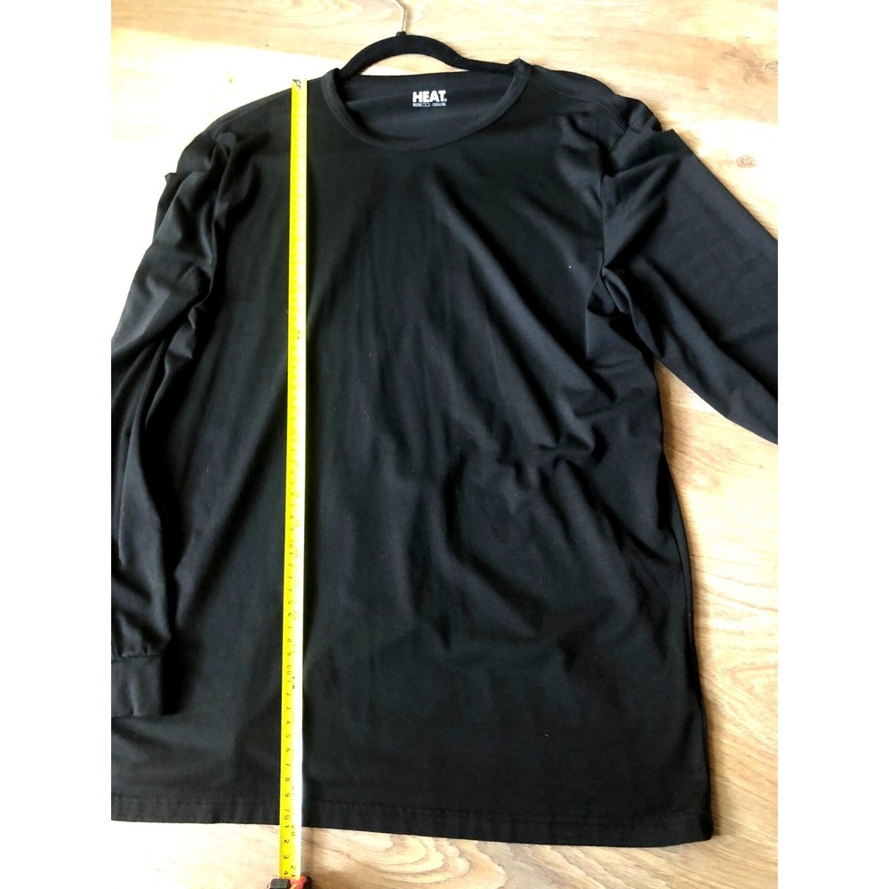 32 DEGREES - MENS BLACK LONG SLEEVE CREW NECK PULLOVER SHIRT SIZE LARGE