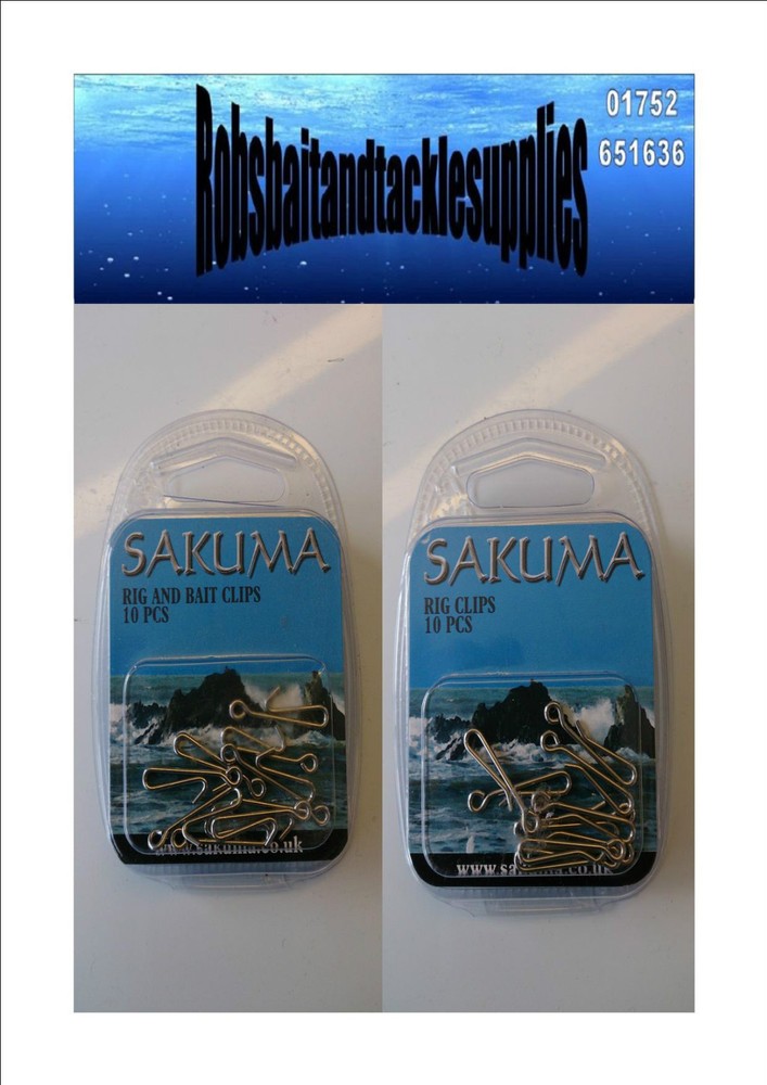 Sakuma Rig and bait clips / Sakuma Rig clips