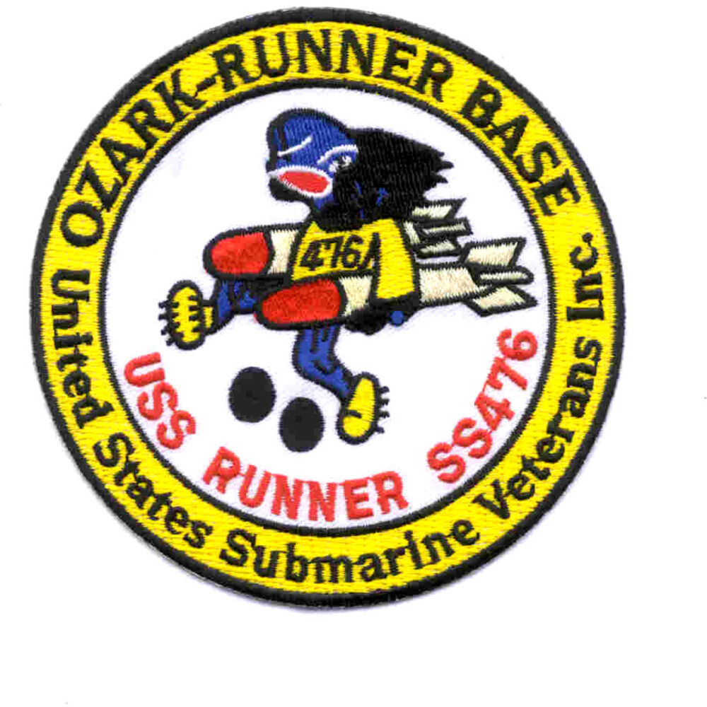USS Runner Ozark Veterans Base Patch