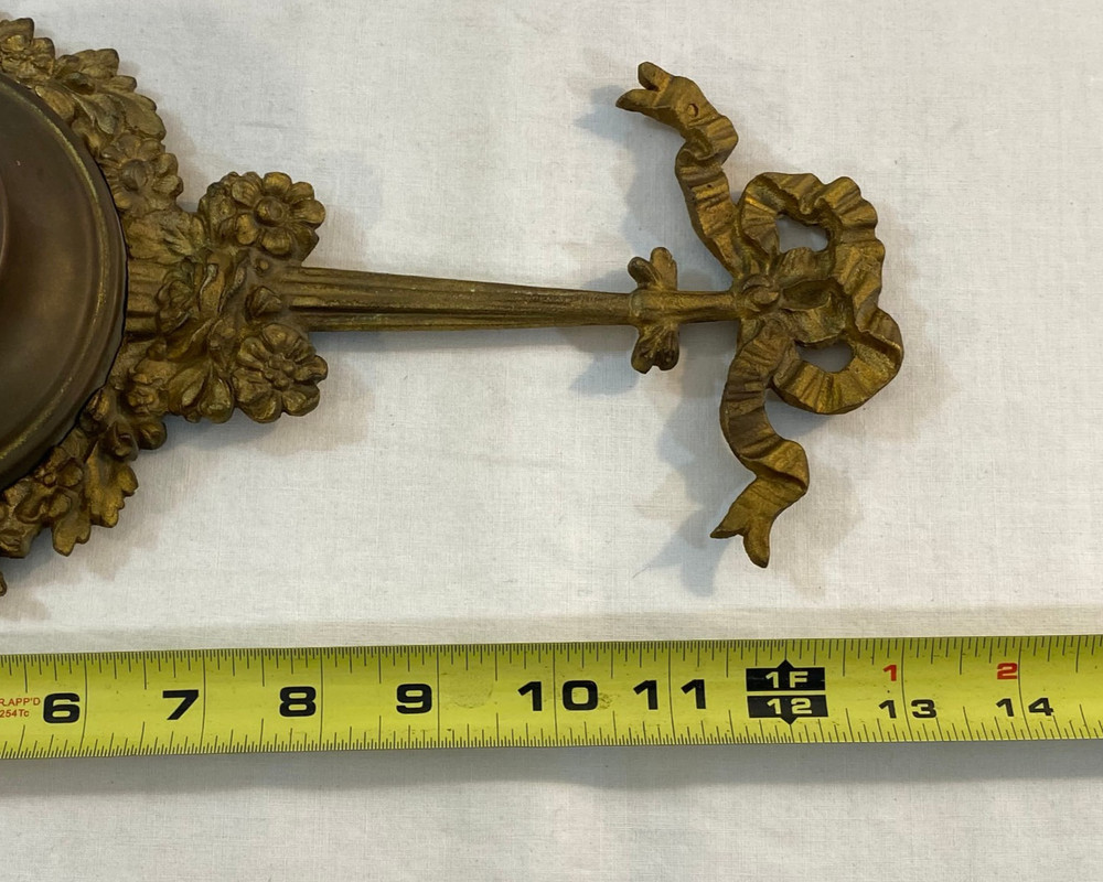 Cartel Wall Hanging Clock RUNS (SEE DESCRIPTION)
