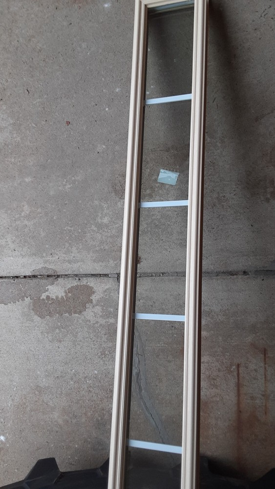 Decorative entryway door window glass replacement kit side lite light