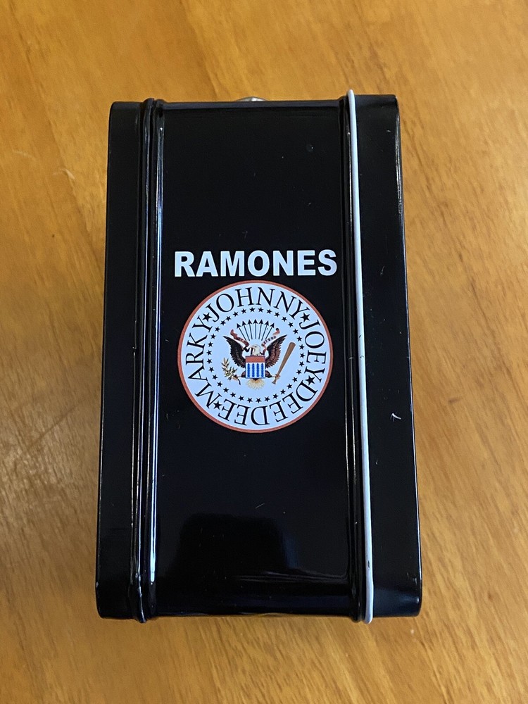 RAMONES LUNCHBOX WITH THERMOS! 2002 NECA - Good Condition!