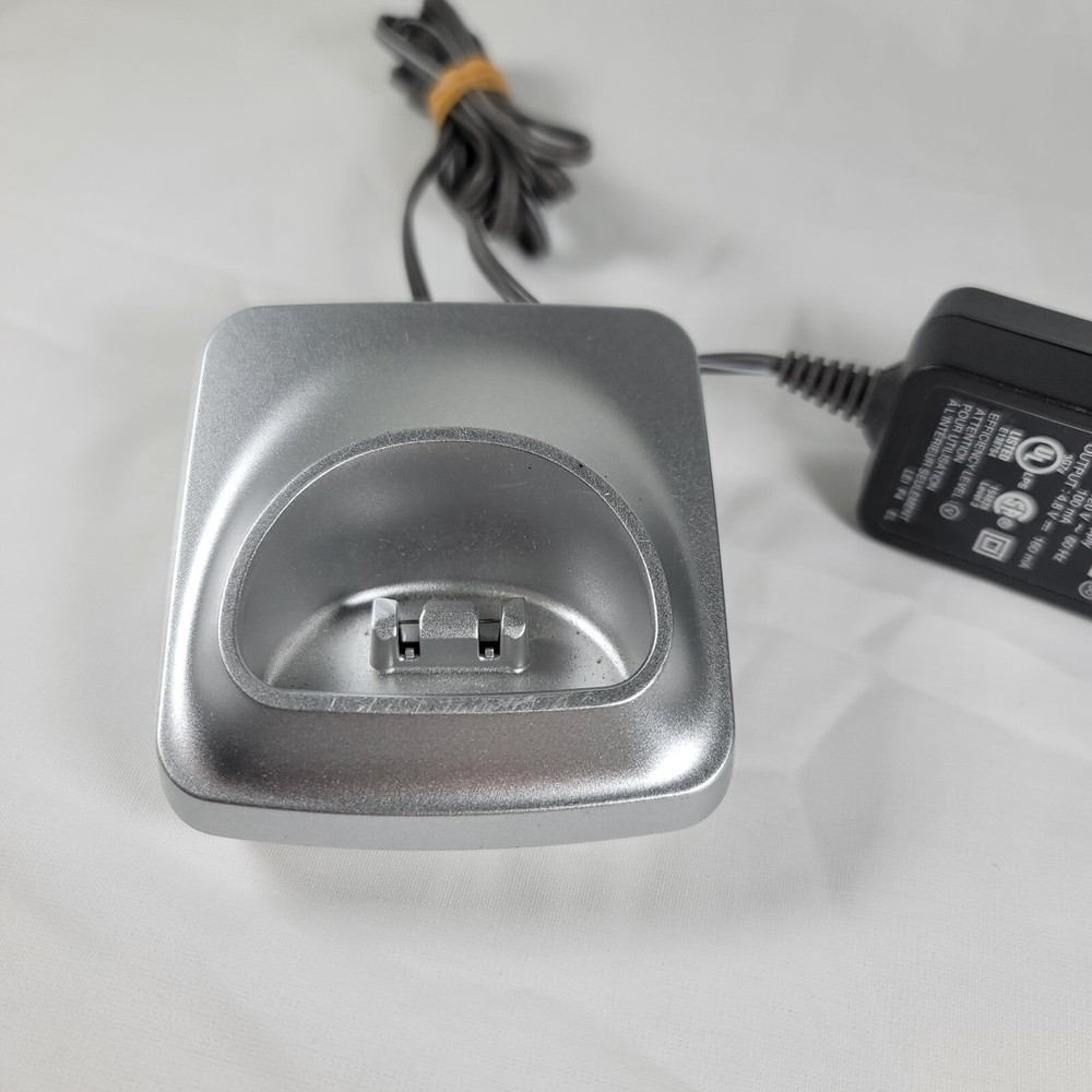 Panasonic PNLC1050 YA Silver Base Charger Stand + Adapter PNLV233 Replacement