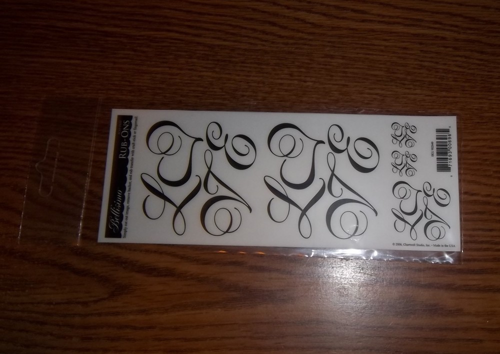 Ms Elizabeth Rub Ons- Love square, one sheet.