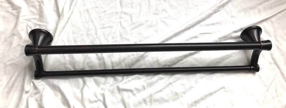 Delta 24" double towel bar Venetian Bronze