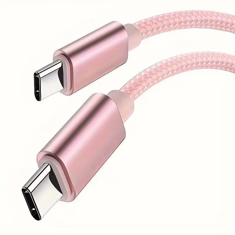 USB-C to USB-C Cable Male Type-C Cable Cord Fast Charger Charging Data Sync