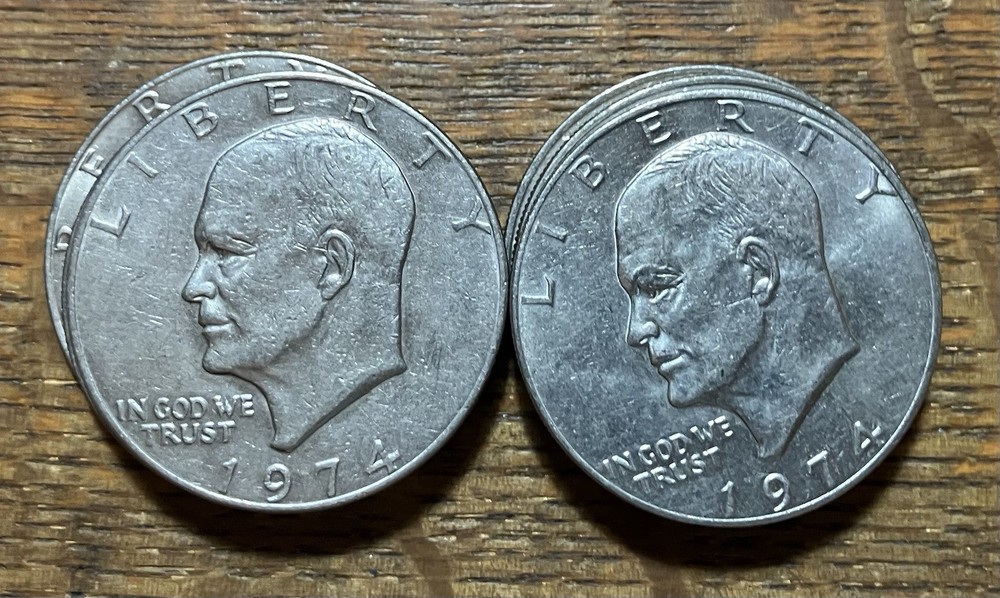 1974-P Eisenhower US Dollar Coins