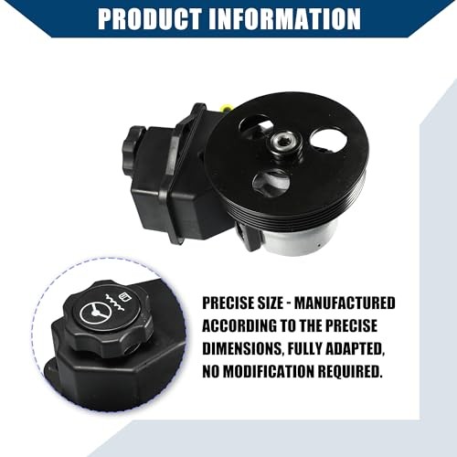 Power Steering Pump Assembly for Chevy Impala 2006-2011 / Power Steering Fluid