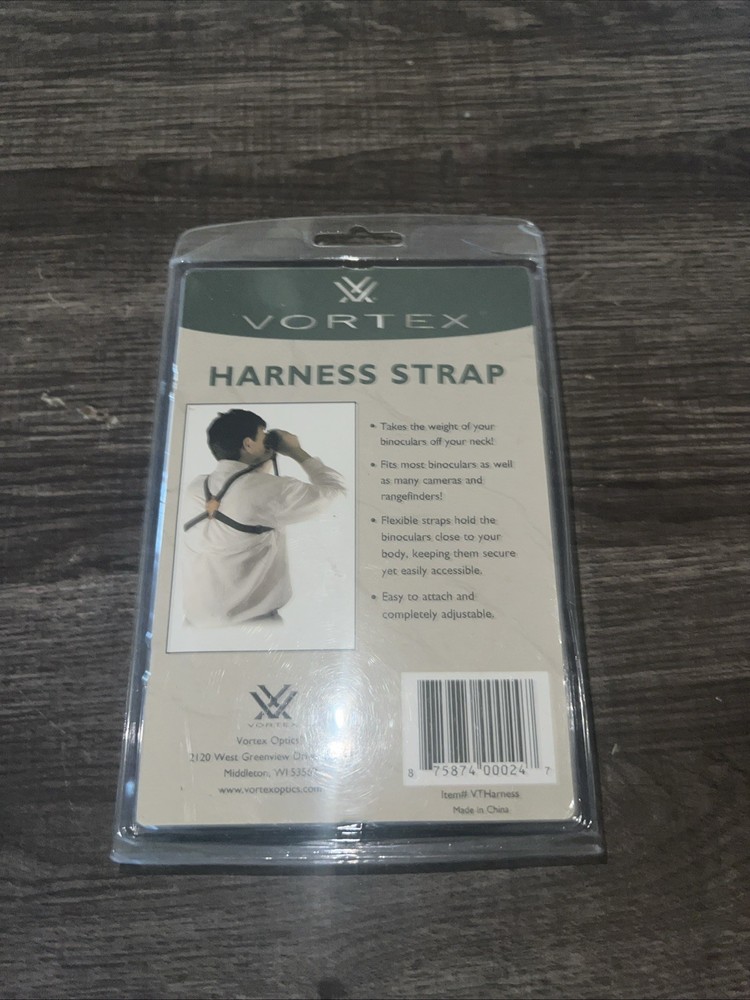 Vortex Optics Binocular Lycra, Nylon Harness - Black