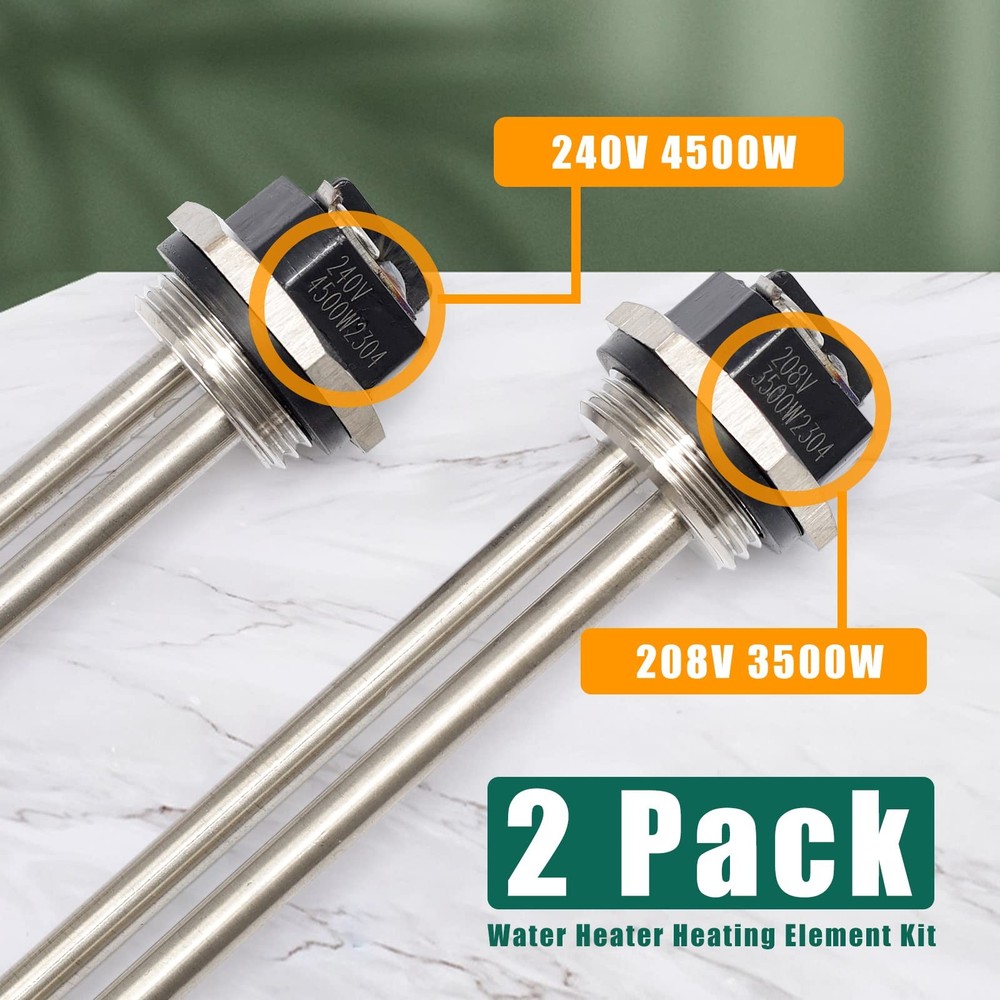 265-48642-00 Water Heater Heating Element Replacement for Bradford White Wate...