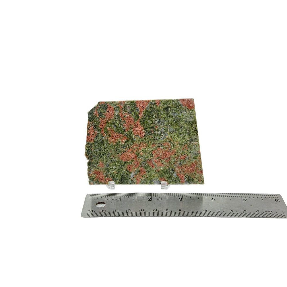 Unakite, slab, cabbing rough, #R-6963