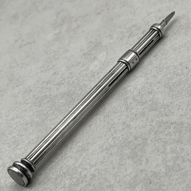 Antique solid sterling silver mechanical extending pencil Sampson Mordan & Co