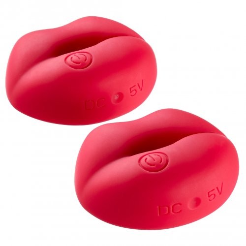 Mini Lips Vibrating Nipple Clamps