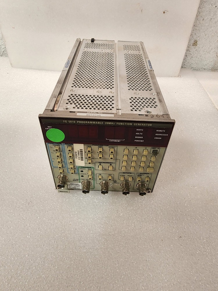 Tektronix FG5010 Programmable 20MHz Function Generator Tested Good Unit #2