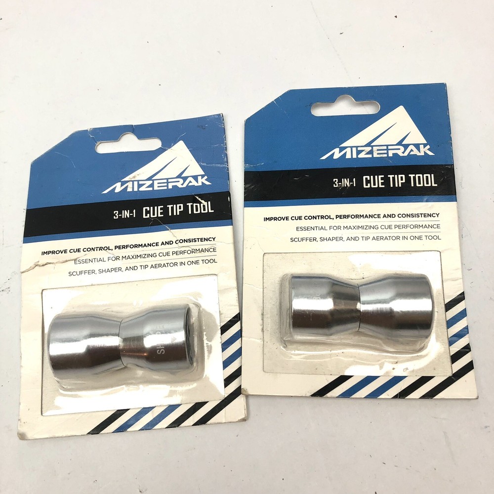 MIZERAK 3-IN-1 CUE TIP TOOL P1822